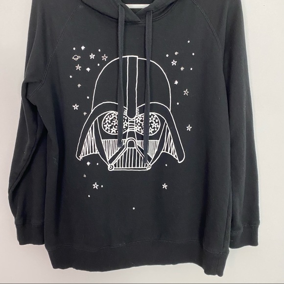 Star Wars Darth Vader Pullover Hooded Sweatshirt - Picture 3 of 9